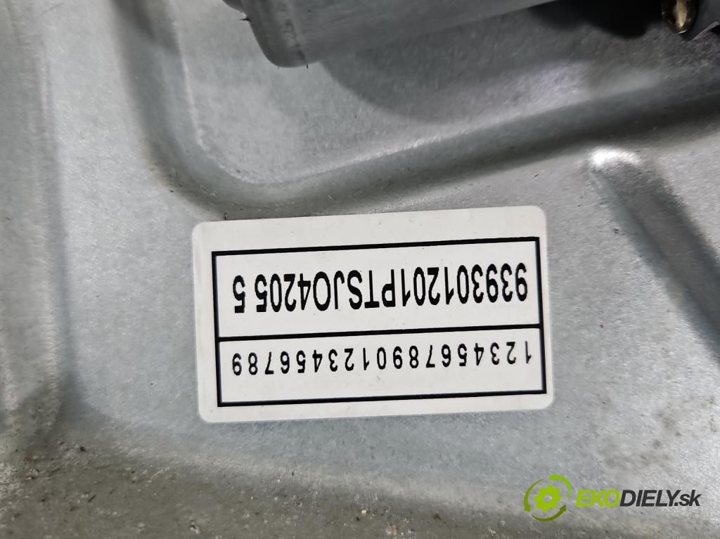 Alfa romeo 159 1.9 jtd 120 hp manual 88 kW 1910 cm3 4- mechanismus stahování přední levý