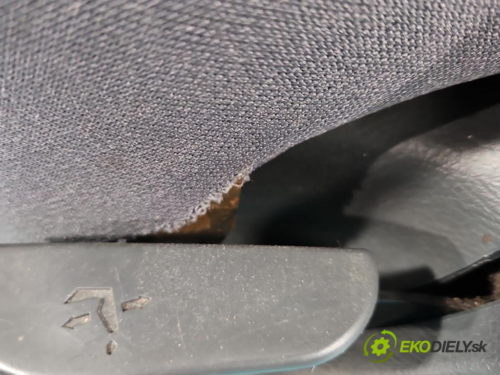 Daewoo Lanos 1.6 16V 106 HP manual 78 kW 1598 cm3 4- Sedačka ľavý  (Sedačky, sedadlá)