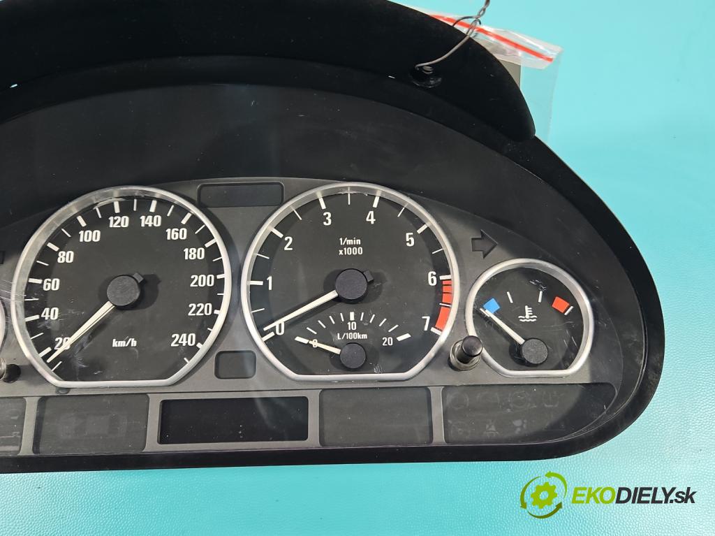 Bmw 3 E46 1998-2007 2.0 R6 150 HP manual 110 kW 1991 cm3 4- prístrojovka/ budíky 0263606216 (Prístrojové dosky, displeje)