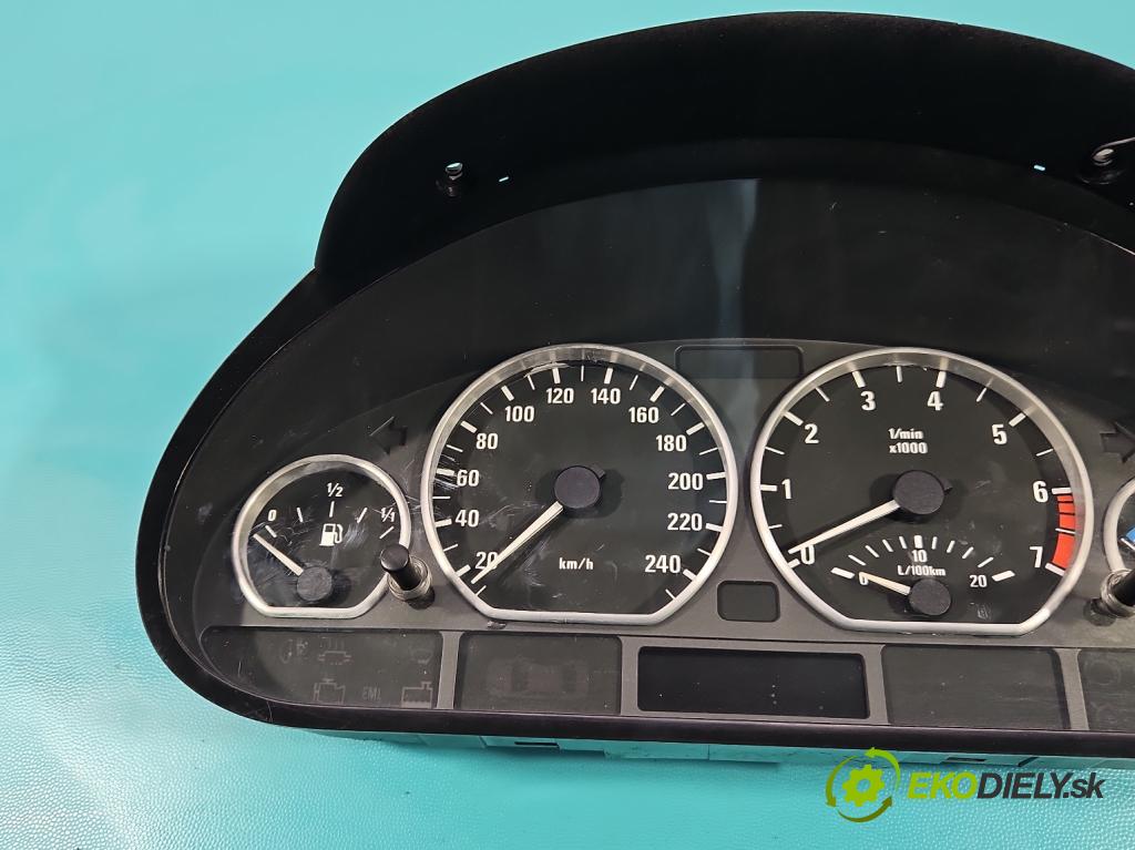 Bmw 3 E46 1998-2007 2.0 R6 150 HP manual 110 kW 1991 cm3 4- prístrojovka/ budíky 0263606216 (Prístrojové dosky, displeje)