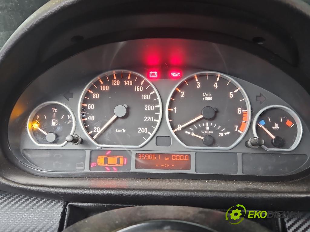 Bmw 3 E46 1998-2007 2.0 R6 150 HP manual 110 kW 1991 cm3 4- prístrojovka/ budíky 0263606216 (Prístrojové dosky, displeje)