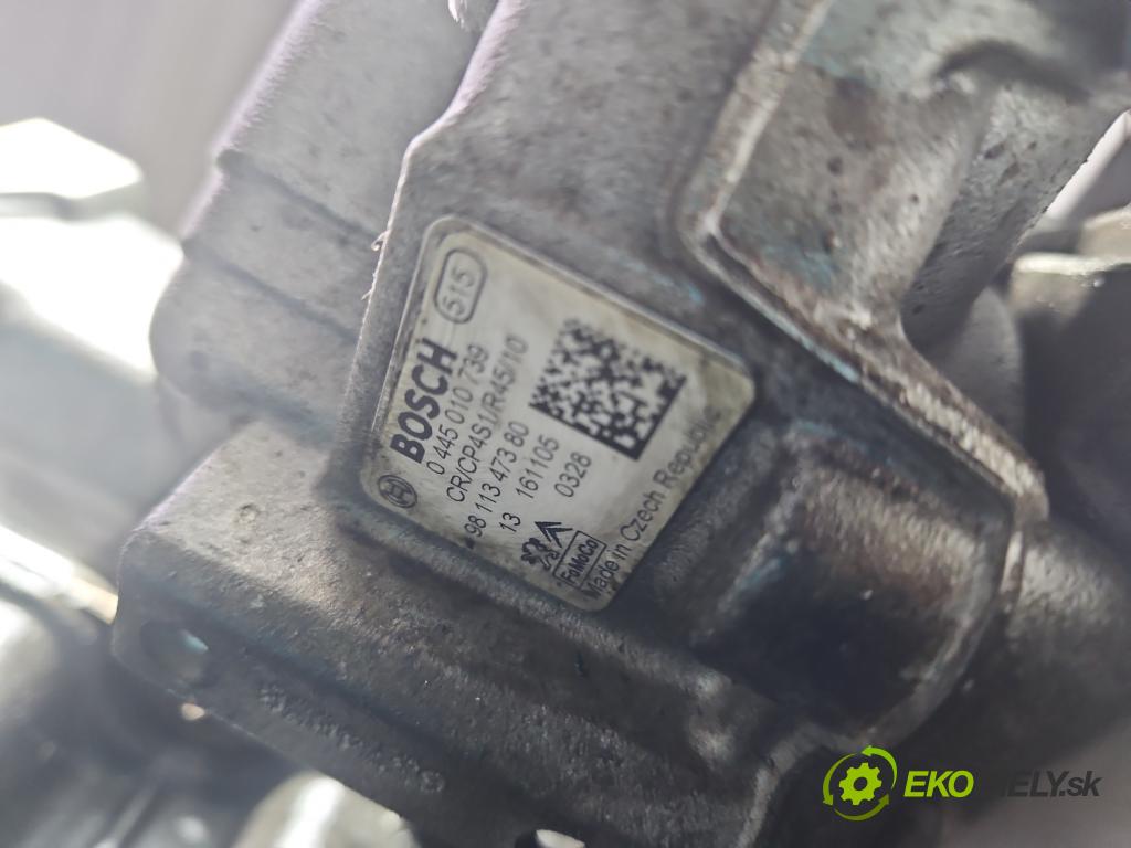 Peugeot 508 2010-2018 1.6 hdi 120 HP automatic 88 kW 1560 cm3 4- čerpadlo vstrekovacia 0445010739 (Vstrekovacie čerpadlá)