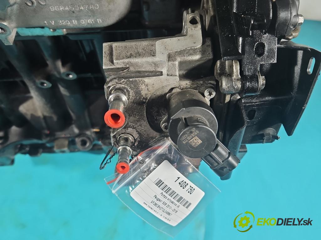 Peugeot 508 2010-2018 1.6 hdi 120 HP automatic 88 kW 1560 cm3 4- čerpadlo vstrekovacia 0445010739 (Vstrekovacie čerpadlá)
