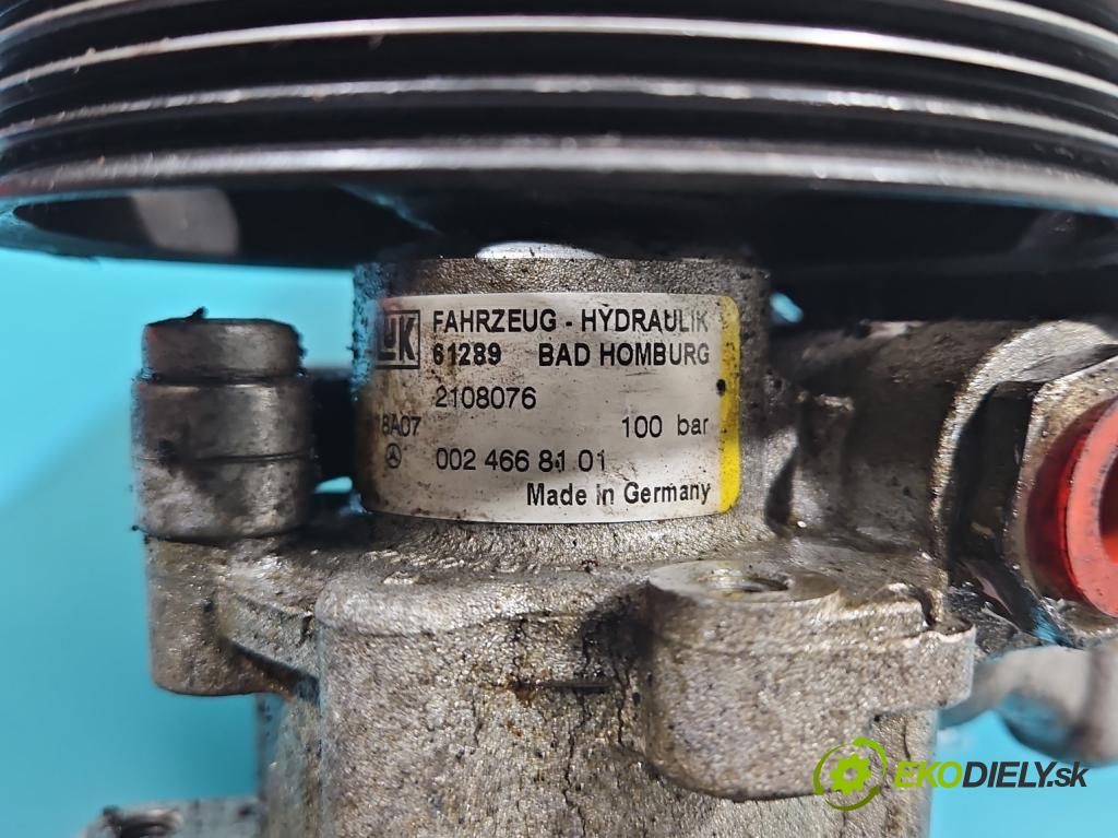 Mercedes ML W163 1997-2005 4.3 V8 272 HP automatic 200 kW 4266 cm3 5- čerpadlo posilovač 0024668101 (Servočerpadlo, pumpa riadenia)