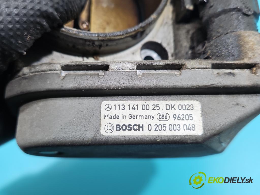 Mercedes ML W163 1997-2005 4.3 V8 272 HP automatic 200 kW 4266 cm3 5- klapka 0205003048 (Škrtiace klapky)