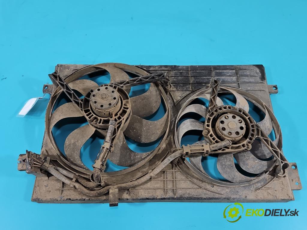 Vw Golf IV 1997-2003 1.6 SR 101 HP manual 74 kW 1595 cm3 5- Ventilátor chladiča 1J0121207C