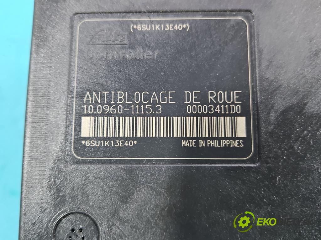 Citroen C5 I 2001-2008 2.0 16V 140 HP manual 103 kW 1997 cm3 5- čerpadlo abs 10.0960-1115.3 (Pumpy ABS)