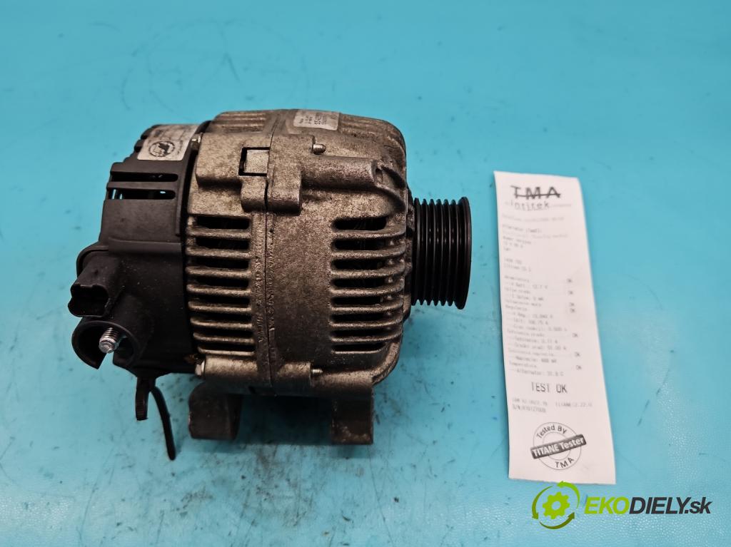 Citroen C5 I 2001-2008 2.0 16V 140 HP manual 103 kW 1997 cm3 5- Alternator S542397R (Alternátory)