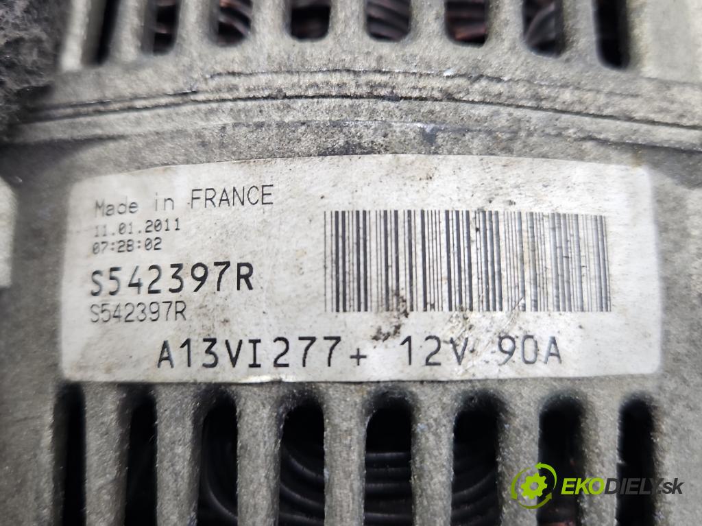Citroen C5 I 2001-2008 2.0 16V 140 HP manual 103 kW 1997 cm3 5- Alternator S542397R (Alternátory)