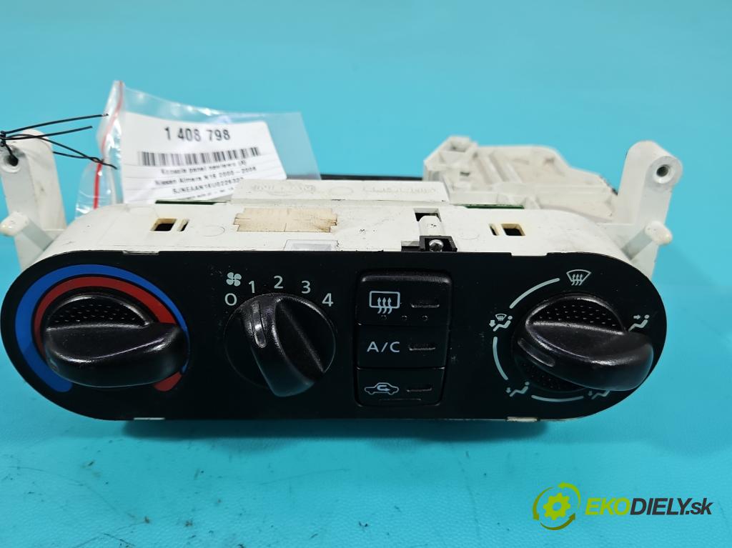Nissan Almera N16 2000-2006 1.5 16V 90 HP manual 66 kW 1498 cm3 3- panel kúrenia 