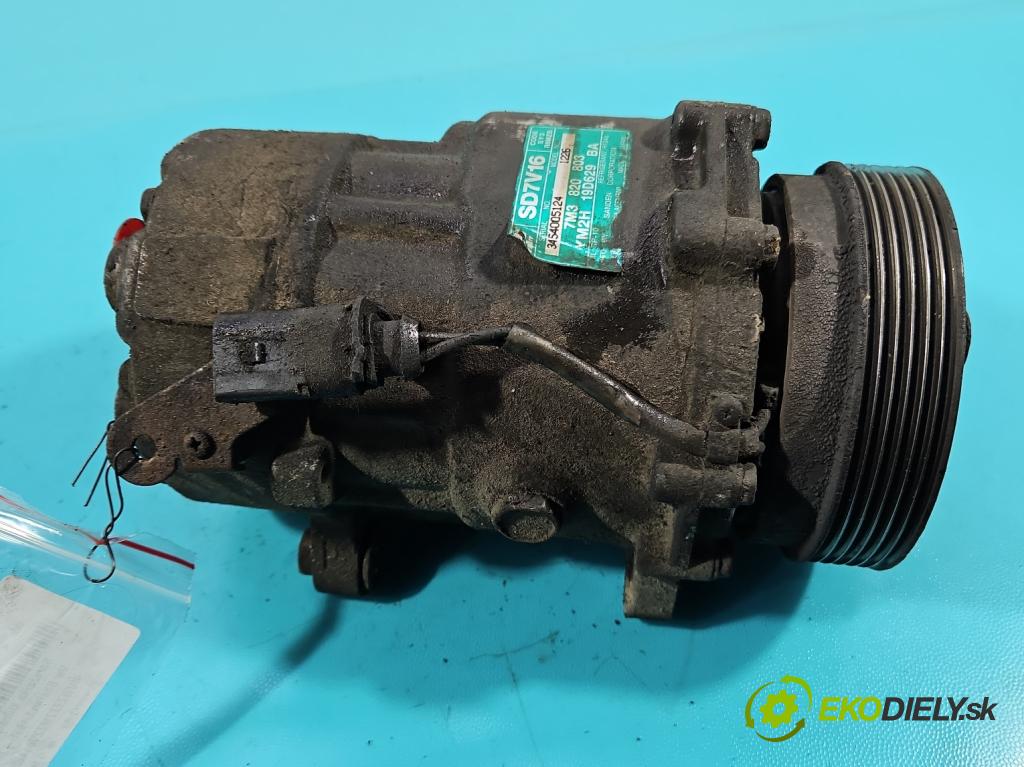 Vw Sharan I 1995-2010 1.9 tdi 116 hp manual 85 kW 1896 cm3 5- Kompresor: klíma 7M3820803 (Kompresory)