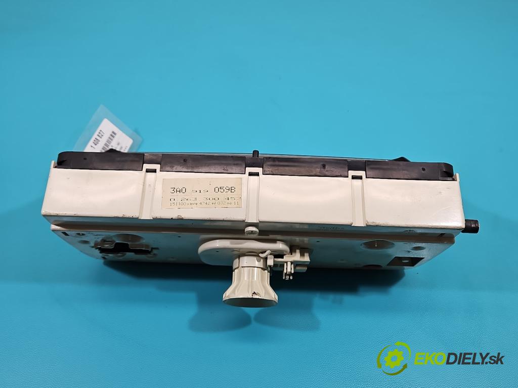 Vw Passat B4 1993-1997 1.9 tdi 90 HP manual 66 kW 1895 cm3 5- prístrojovka/ budíky 3A0919059B (Prístrojové dosky, displeje)