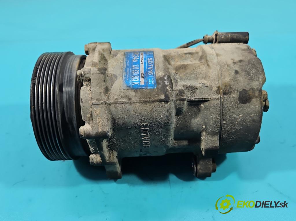 Seat Toledo II 1998-2004 1.9 tdi 110 hp manual 81 kW 1896 cm3 4- Kompresor: klíma 1J0820803K (Kompresory)