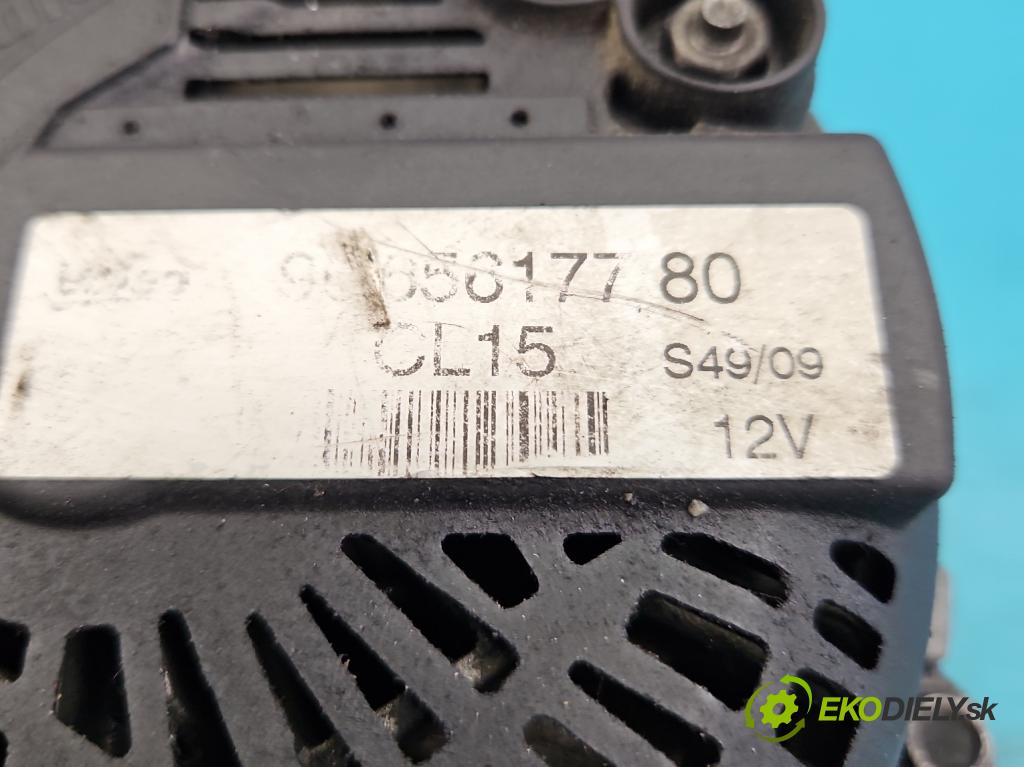 Peugeot Partner II 2008-2018 1.6 hdi 90 HP manual 66,2 kW 1560 cm3 5- Alternator 9665617780 (Alternátory)