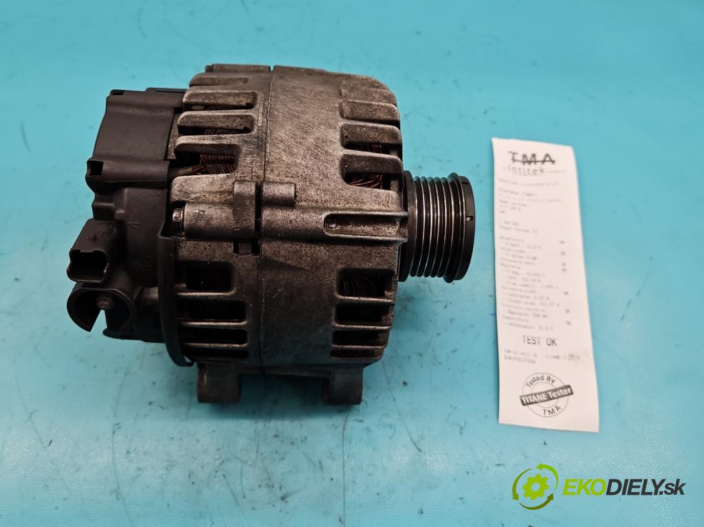 Peugeot Partner II 2008-2018 1.6 hdi 90 HP manual 66,2 kW 1560 cm3 5- Alternator 9665617780 (Alternátory)