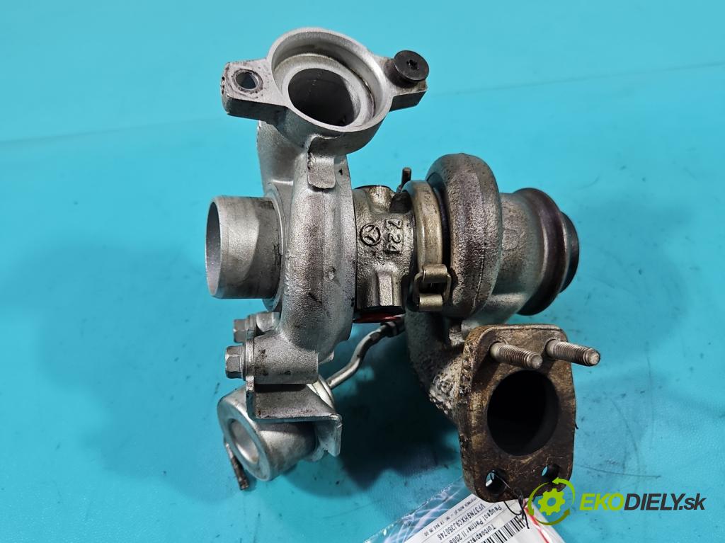 Peugeot Partner II 2008-2018 1.6 hdi 90 hp manual 66,2 kW 1560 cm3 5- Turbodmychadlo 49173-07507 (Turbodúchadla (kompletní))
