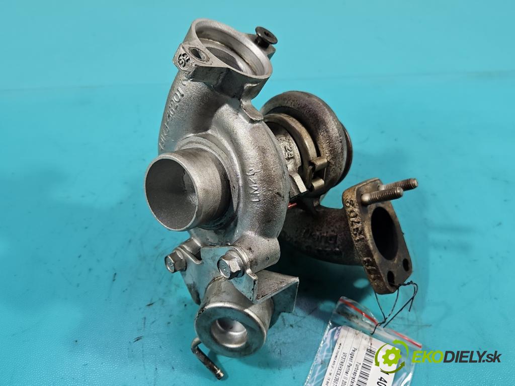 Peugeot Partner II 2008-2018 1.6 hdi 90 hp manual 66,2 kW 1560 cm3 5- Turbodmychadlo 49173-07507 (Turbodúchadla (kompletní))