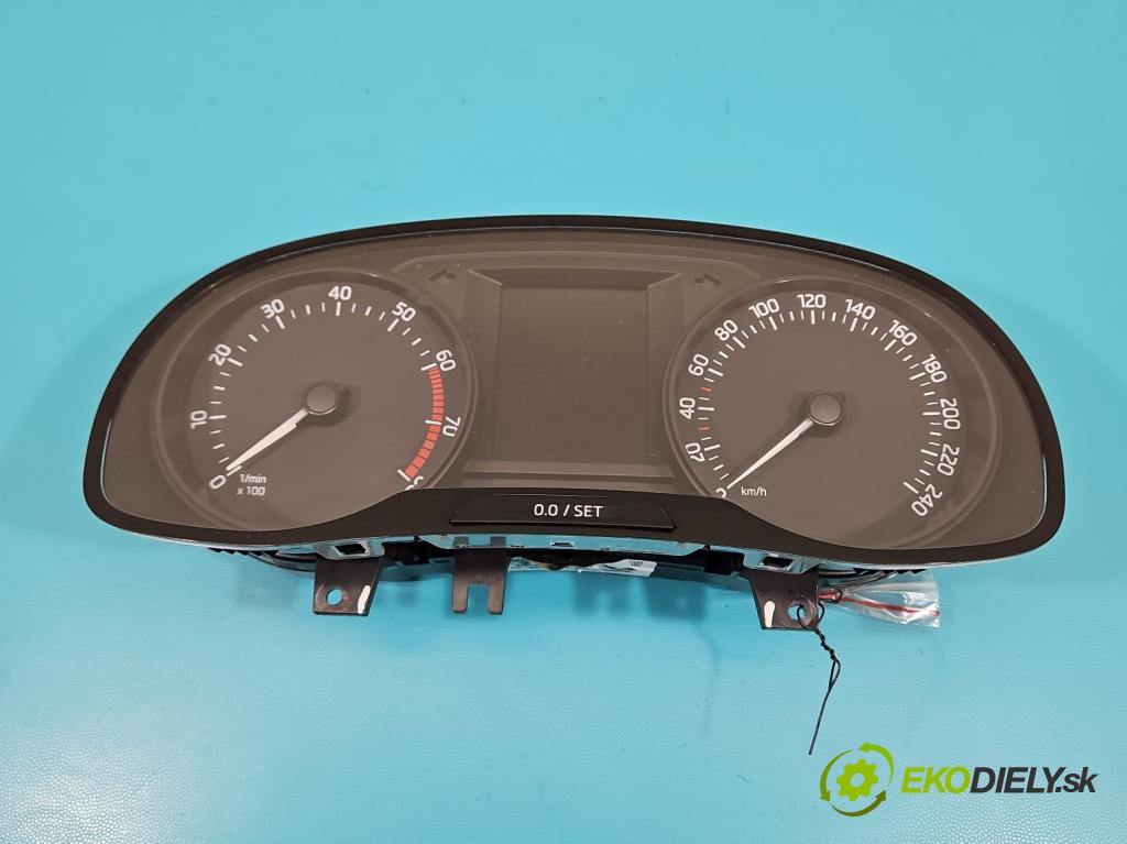 Skoda Fabia III 2014- 2021 1.0 mpi 75 HP manual 55 kW 999 cm3 5- prístrojovka/ budíky 6V0920700A (Prístrojová doska)