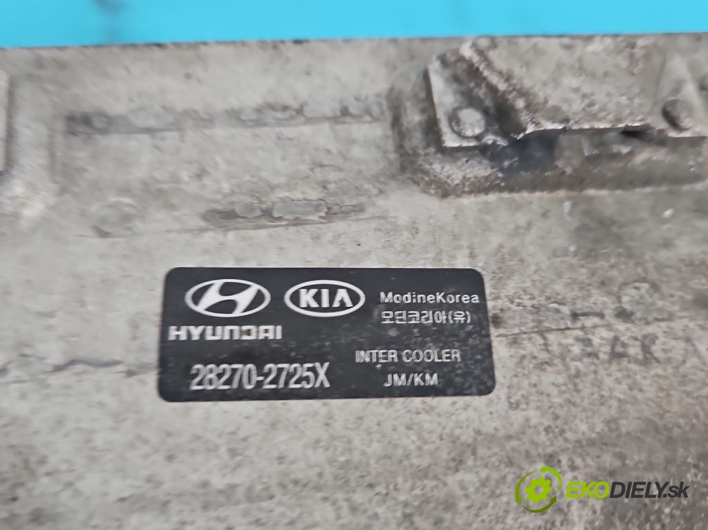 Hyundai Tucson I 2004-2009 2.0 crdi 113 hp automatic 83 kW 1991 cm3 5- Intercooler 28270-2725X (Chladiče nasávaného vzduchu (intercoolery))