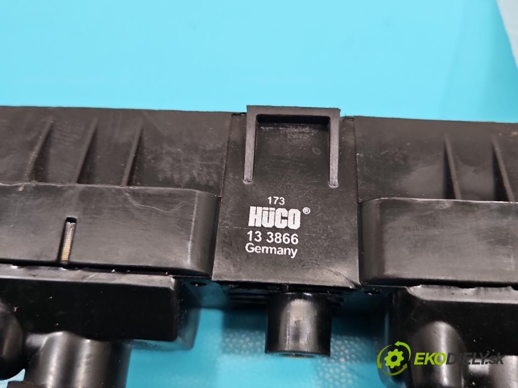 Opel Corsa C 2000-2006 1.0 12V 60 HP manual 44 kW 998 cm3 3- cievka zapaľovacia  (Zapaľovacie cievky, moduly)