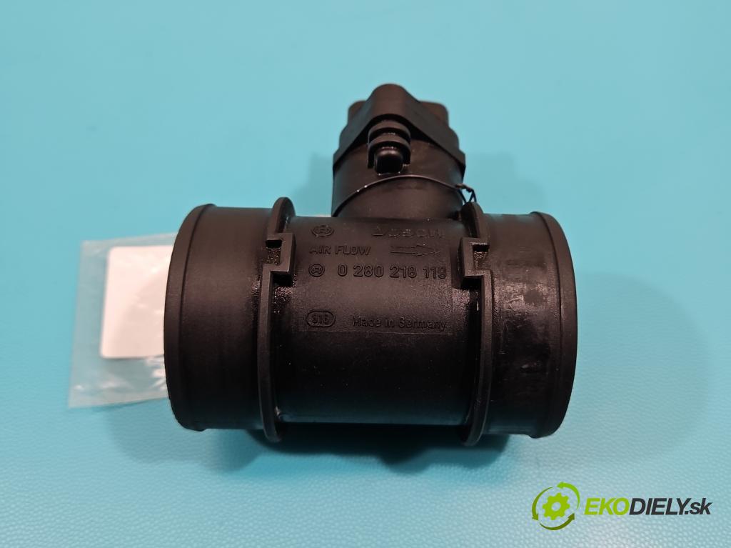 Opel Corsa C 2000-2006 1.0 12V 60 HP manual 44 kW 998 cm3 3- průtokoměr: 0280218119 (Váhy vzduchu)