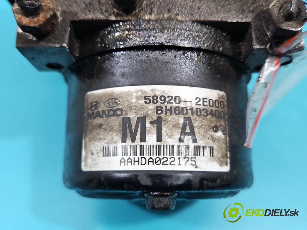 Hyundai Tucson I 2004-2009 2.0 crdi 113 HP automatic 83 kW 1991 cm3 5- čerpadlo abs 58920-2E000 (Pumpy ABS)