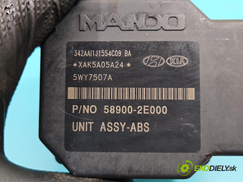 Hyundai Tucson I 2004-2009 2.0 crdi 113 HP automatic 83 kW 1991 cm3 5- čerpadlo abs 58920-2E000 (Pumpy ABS)