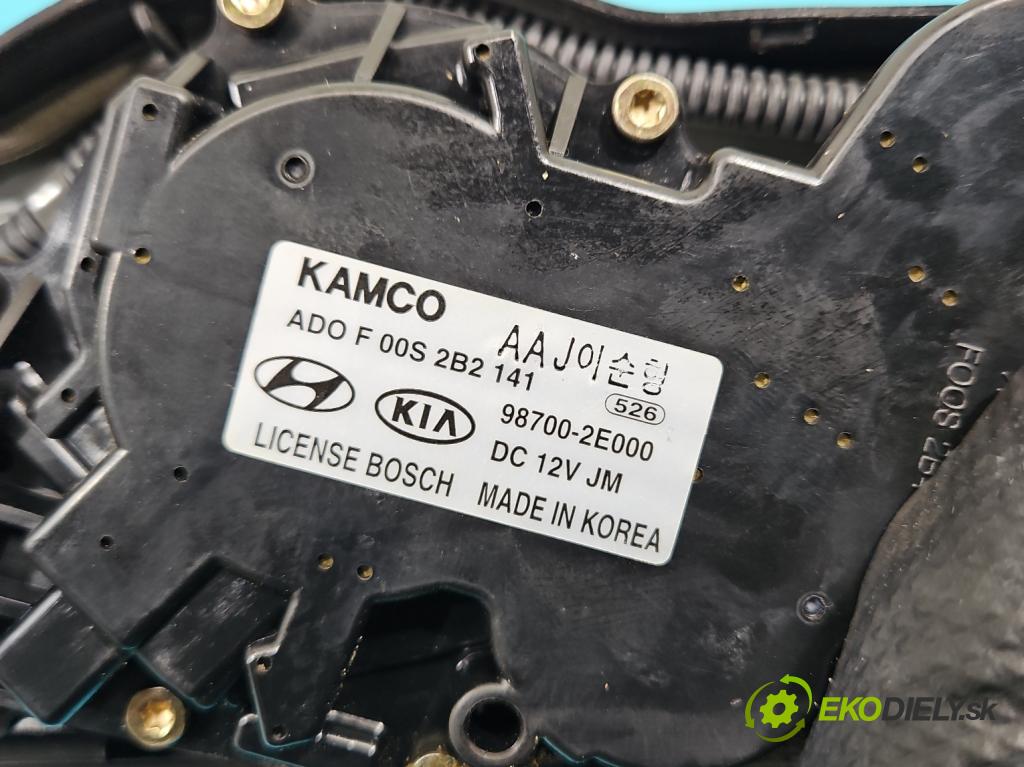 Hyundai Tucson I 2004-2009 2.0 crdi 113 hp automatic 83 kW 1991 cm3 5- motor stěrače zadní 98700-2E000