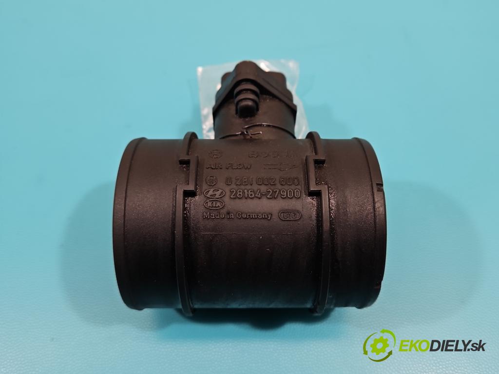 Hyundai Tucson I 2004-2009 2.0 crdi 113 HP automatic 83 kW 1991 cm3 5- průtokoměr: 0281002600 (Váhy vzduchu)
