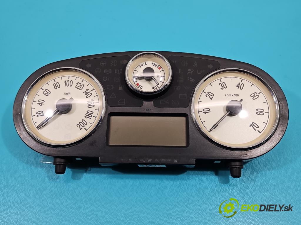 Lancia Ypsilon II 2003-2011 1,3.0 jtd 69KM manual 51 kW 1248 cm3 3- prístrojovka/ budíky 51709392 (Prístrojové dosky, displeje)