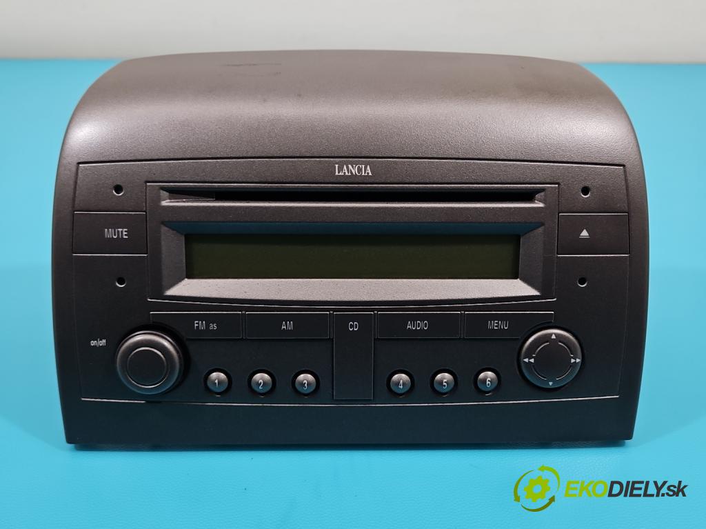 Lancia Ypsilon II 2003-2011 1,3.0 jtd 69KM manual 51 kW 1248 cm3 3- Radio originál 7646318316