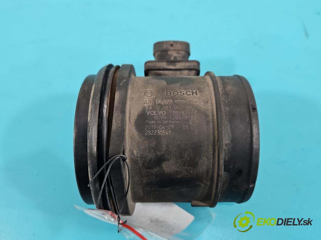 Volvo S60 II 2010-2018 2.0 D3 163 HP manual 120 kW 1984 cm3 4- průtokoměr: 0281002972 (Váhy vzduchu)