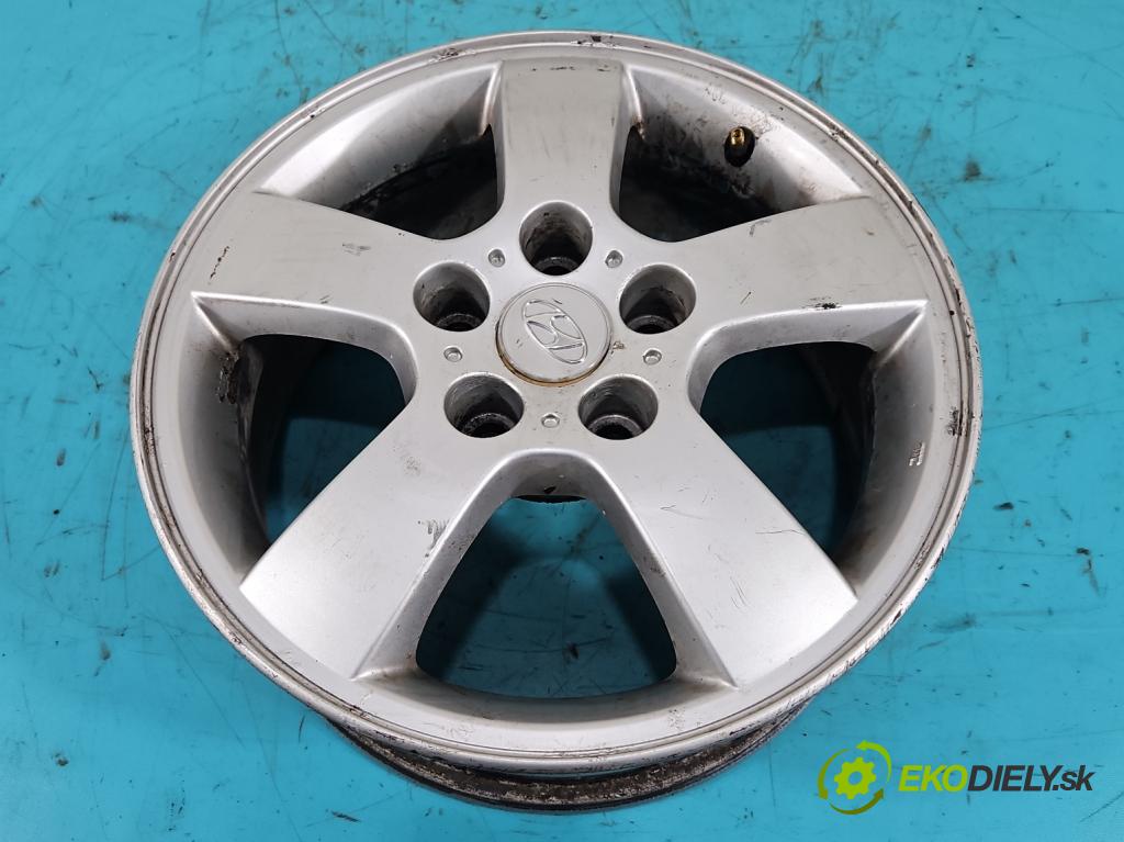 Hyundai Tucson I 2004-2009 2.0 crdi 113 HP automatic 83 kW 1991 cm3 5- Felga hliník: 16" komplet 52910-2E300