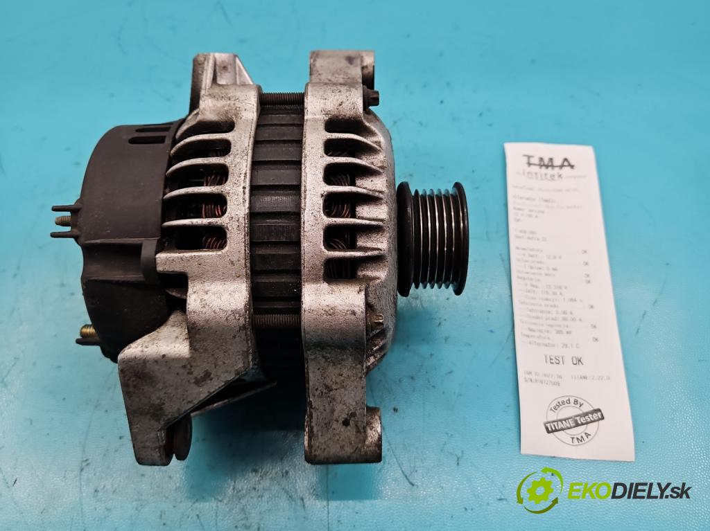 Opel Astra II 1998-2009 1.4 16V 90 HP manual 66 kW 1389 cm3 4- Alternator  (Alternátory)