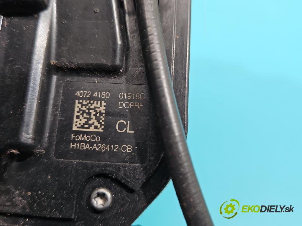 Ford Fiesta MK8 2016-2023 1.1 71 hp manual 52 kW 1084 cm3 5- zámek zadní pravý H1BA-A26412-CB