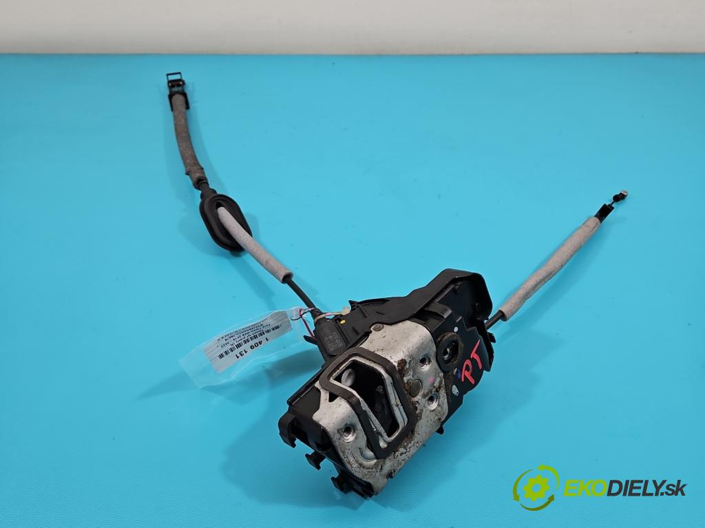 Ford Fiesta MK8 2016-2023 1.1 71 hp manual 52 kW 1084 cm3 5- zámek zadní pravý H1BA-A26412-CB