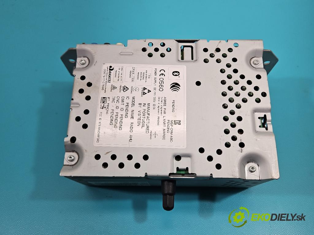 Ford Fiesta MK8 2016-2023 1.1 71 HP manual 52 kW 1084 cm3 5- Radio originál H1BT-18D832-AL