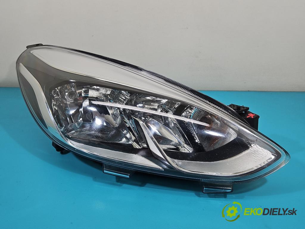 Ford Fiesta MK8 2016-2023 1.1 71 HP manual 52 kW 1084 cm3 5- Reflektor: pravý H1BB-13W029-AD (Pravé)