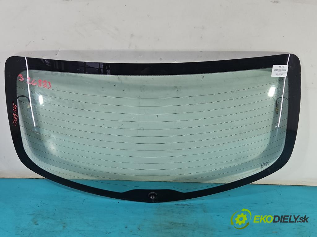 Mazda 3 I BK 2003-2009 1.6 16V 105 hp manual 77 kW 1598 cm3 5- sklo zadní  (Okna zadní)