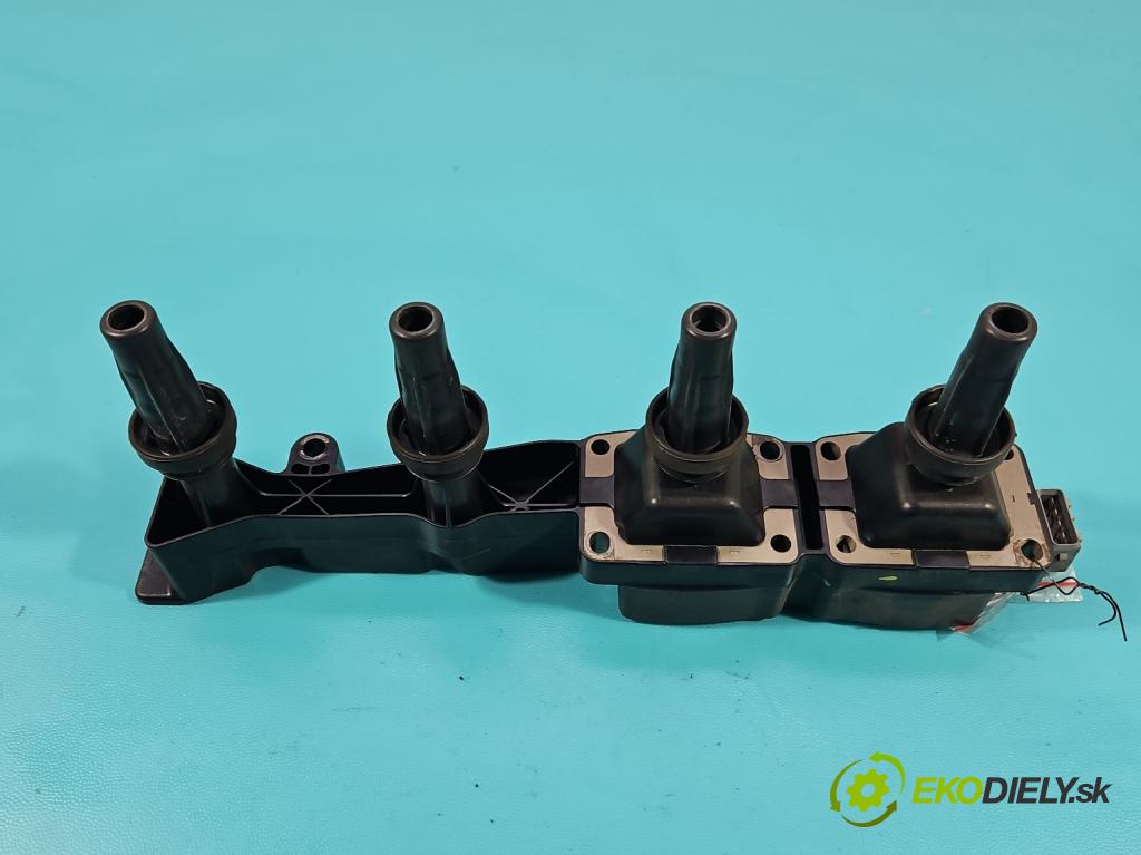 Peugeot 307 1.6 16V 109 HP manual 80 kW 1587 cm3 5- cievka zapaľovacia 9636337880 (Zapaľovacie cievky, moduly)