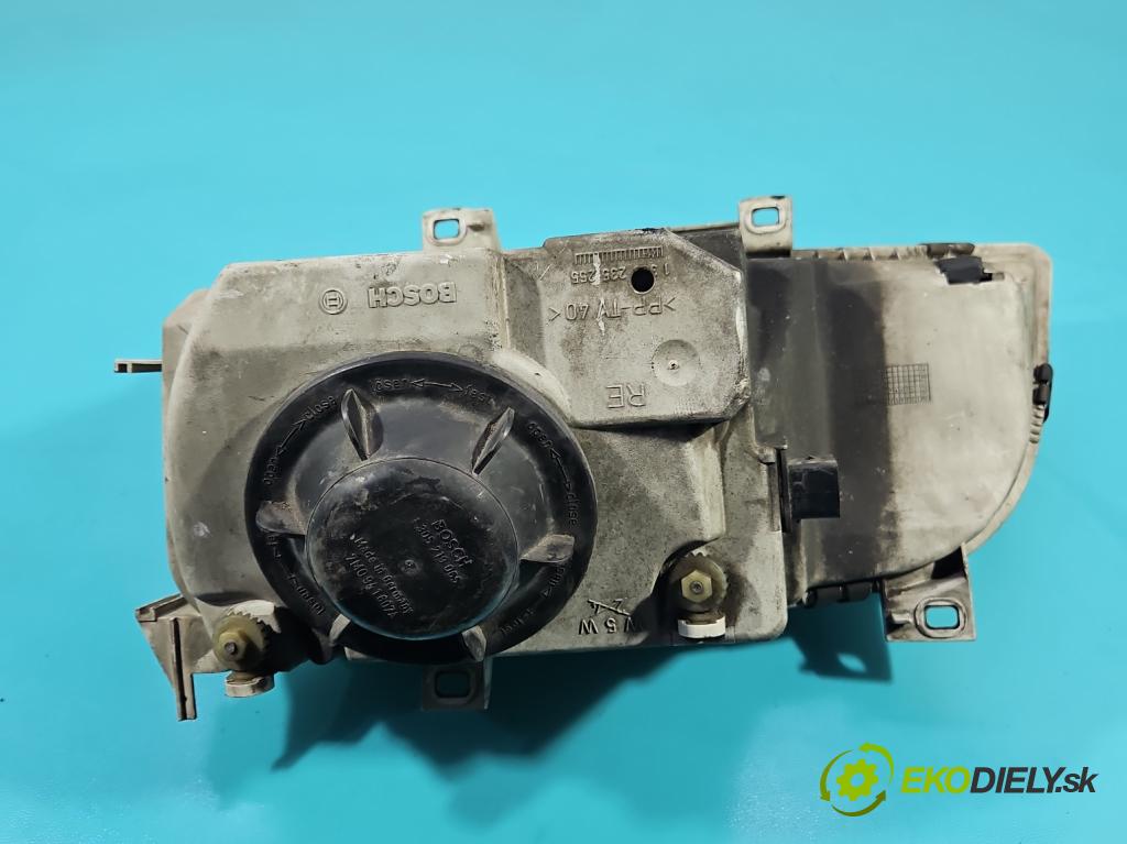 Vw Sharan I 1995-2010 1.9 tdi 110 HP manual 81 kW 1896 cm3 5- Reflektor: pravý 0301048302 (Pravé)