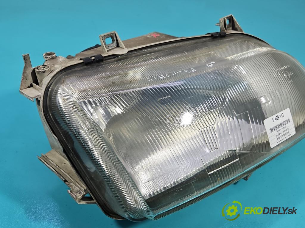 Vw Sharan I 1995-2010 1.9 tdi 110 HP manual 81 kW 1896 cm3 5- Reflektor: pravý 0301048302 (Pravé)