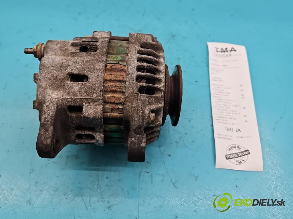 Daewoo Matiz 0.8 51KM manual 37,5 kW 796 cm3 5- Alternator 96314258 (Alternátory)