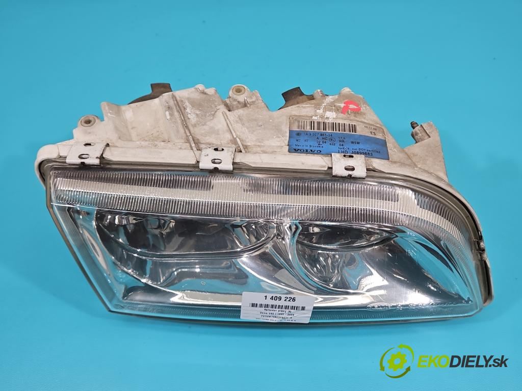 Volvo V40 I 1995-2004 1.9 dci 116 HP manual 85 kW 1870 cm3 5- Reflektor: pravý 30899683 (Pravé)