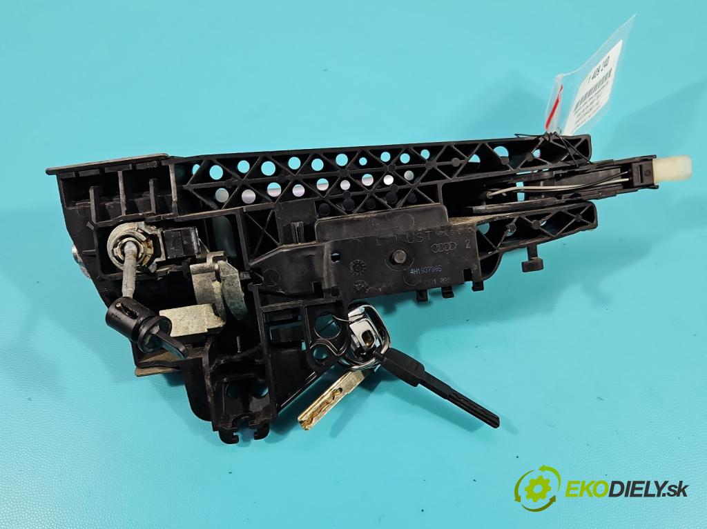 Audi A8 D4 2009-2017 3.0 V6 tdi 250 HP automatic 184 kW 2967 cm3 4- rukoväť predné ľavé mimo: 4H1837885 (Vonkajšie predné ľavé)