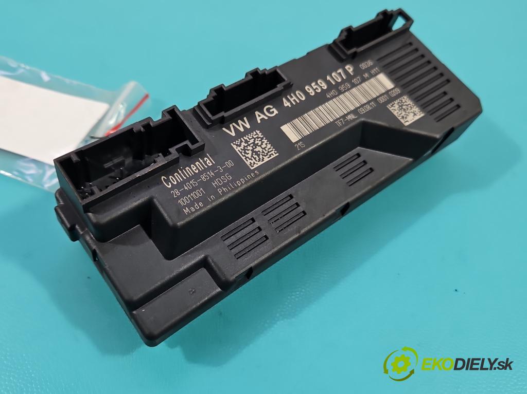 Audi A8 D4 2009-2017 3.0 V6 tdi 250 hp automatic 184 kW 2967 cm3 4- řídící jednotka 4H0959107P