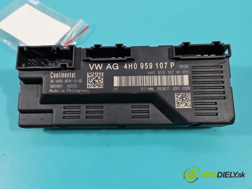 Audi A8 D4 2009-2017 3.0 V6 tdi 250 hp automatic 184 kW 2967 cm3 4- řídící jednotka 4H0959107P