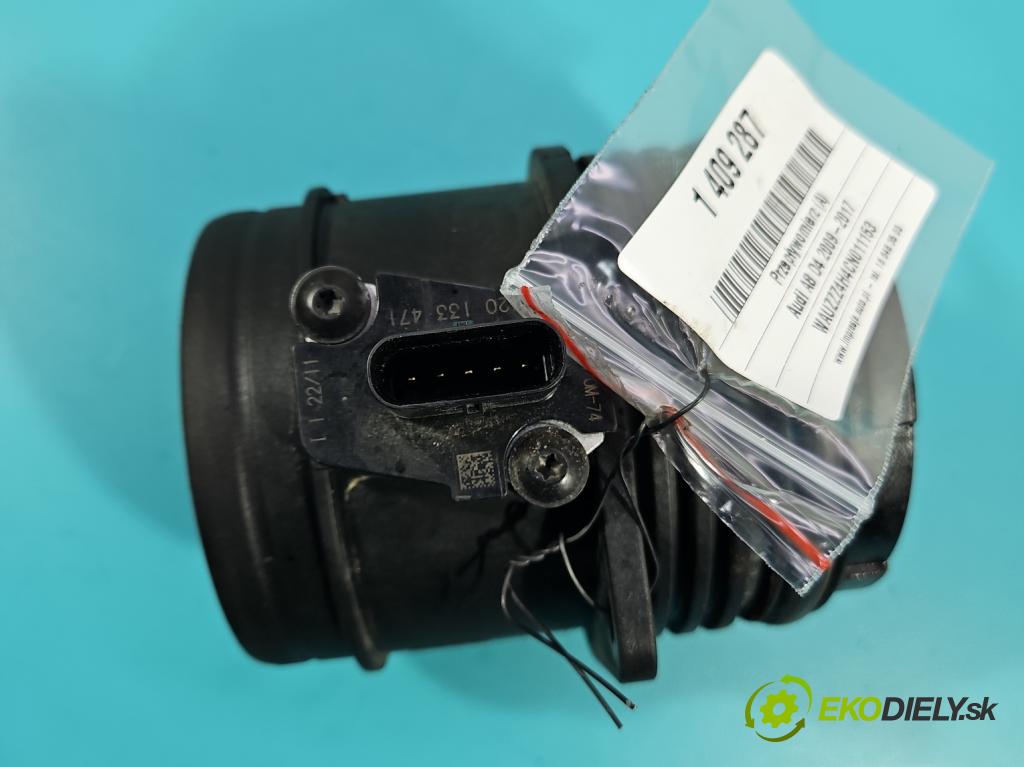 Audi A8 D4 2009-2017 3.0 V6 tdi 250 HP automatic 184 kW 2967 cm3 4- průtokoměr: 4H0133384G (Váhy vzduchu)