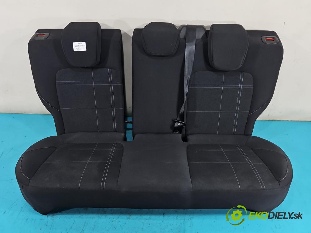 Ford Fiesta MK8 2016-2023 1.1 71 HP manual 52 kW 1084 cm3 5- Pohovka: zadné  (Sedačky, sedadlá)