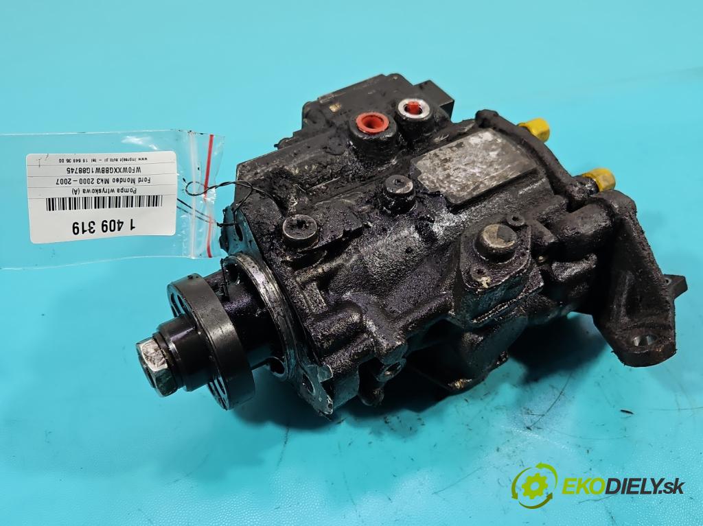 Ford Mondeo Mk3 2000-2007 2.0 tddi 116 HP manual 85 kW 1998 cm3 5- čerpadlo vstrekovacia 0470504021 (Vstrekovacie čerpadlá)